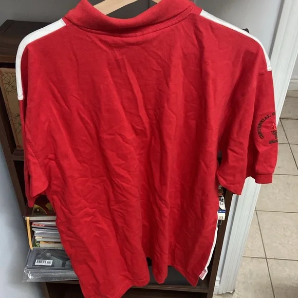 VTG Champion 1996 Atlanta Olympics Team Canada Red and White Polo Shirt - Picture 8 of 8